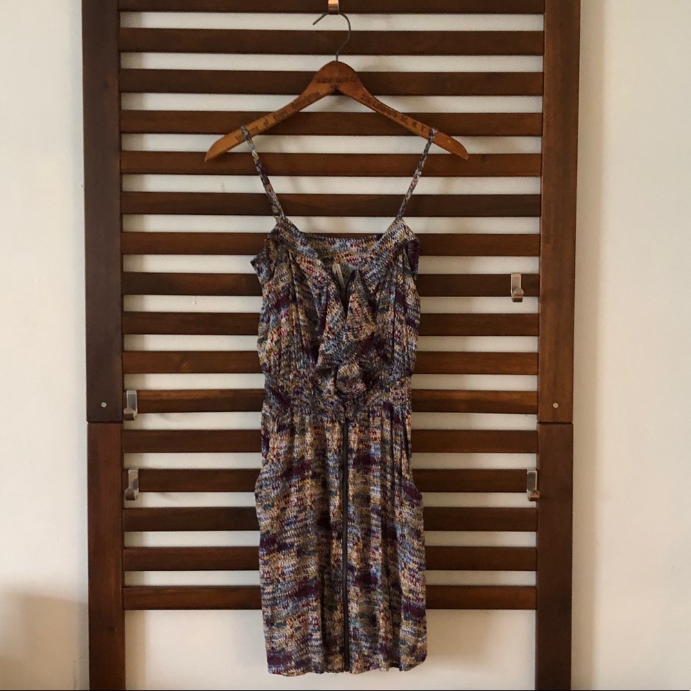 Boutique Purchase(Cotton+Candy) Zipper Print Dress